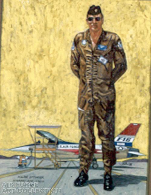 MAJOR ETTINGER AND THE F-16